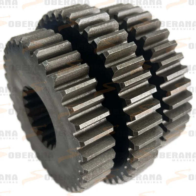 ENGRENAGEM DENTES RETOS TRIPLA 38/41/35 Z (106059)